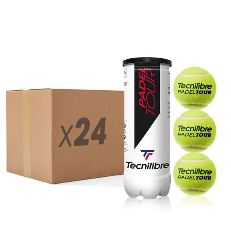 TECNIFIBRE - PADEL TOUR CAJA x 24 TARROS