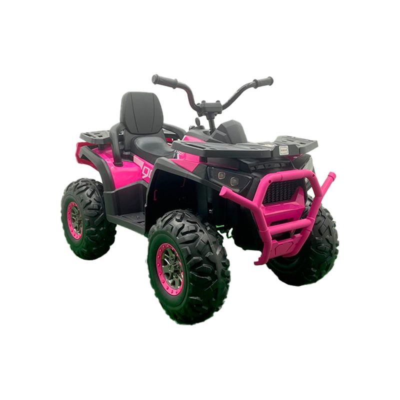 BEBESUNITA - Cuatrimoto Electrica Niño-niña 4x4 Llanta Goma Usb 12v 9años