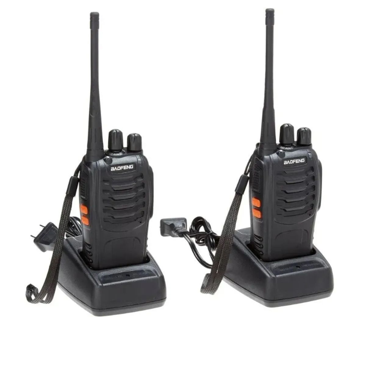 GENERICO - Radio Walkie Talkie Baofeng Bf-888s Uhf X2 Bateria 2800m Ah