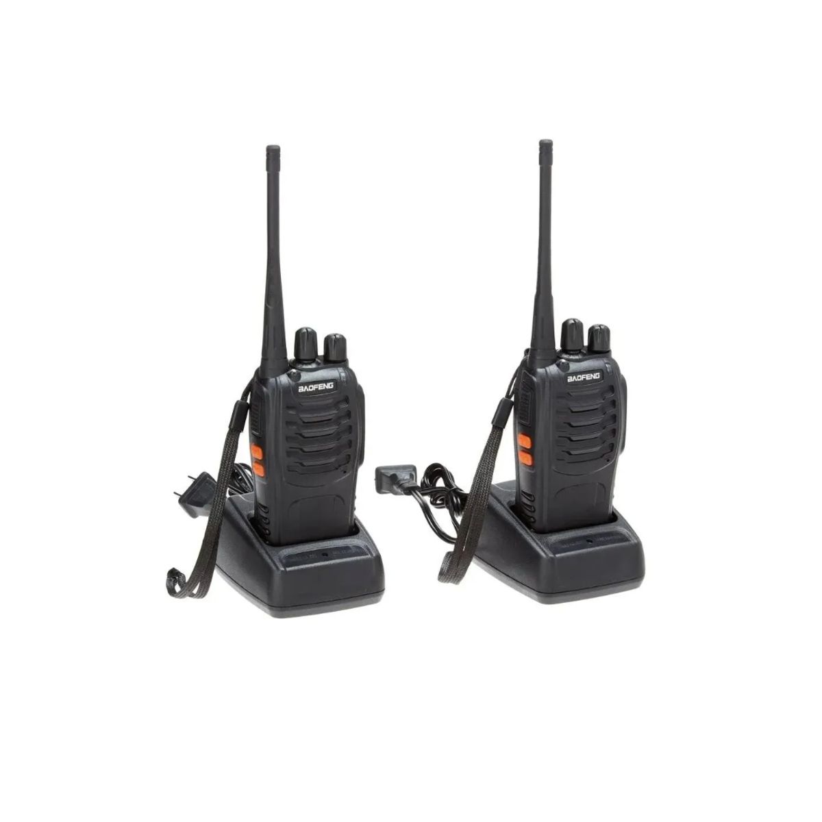GENERICO - Radio Walkie Talkie Baofeng Bf-888s Uhf X2 Bateria 2800m Ah