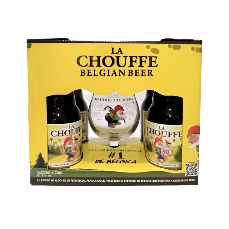 GENERICO - Estuche Pack De Cerveza Belga La Chouffe