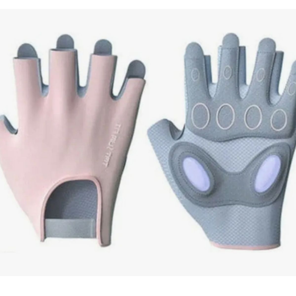 GENERICO - Guantes Mujer Para Gimnasio Gym Pesas Crossfit Silicona Liq