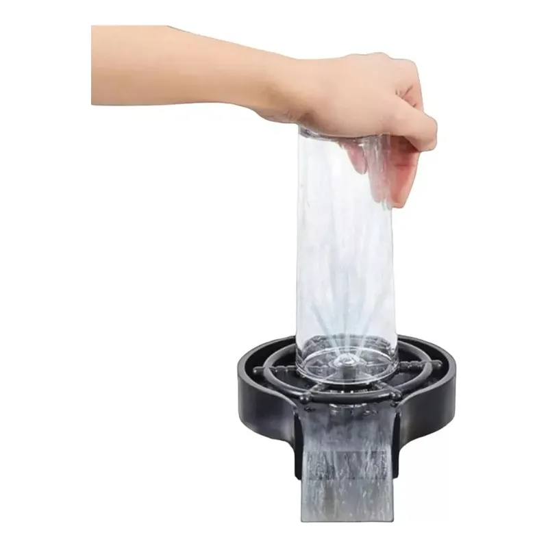 GENERICO - Limpiador Lava Copas Tazas Vasos Automático Enjuague Presión
