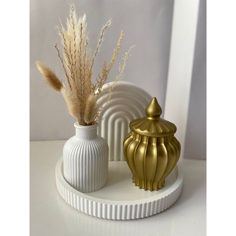 GENERICO - Adorno decorativo para centro de mesa repisa mueble hogar moderno y elegante