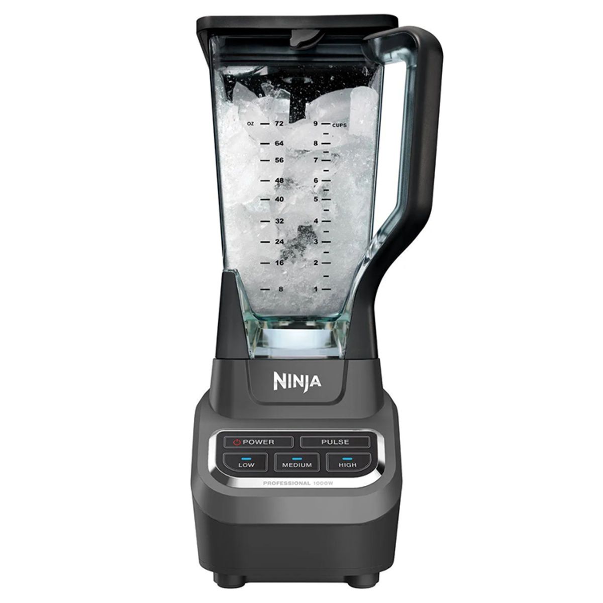 NINJA - Licuadora Ninja Profesional de 1000 W Color Negro/Plata