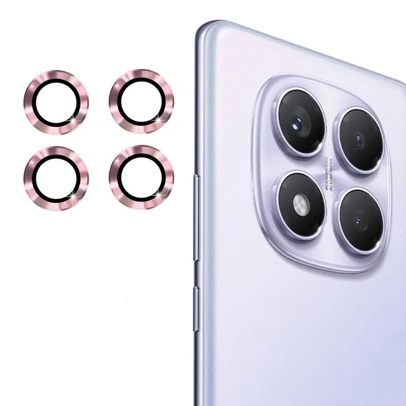 GENERICO - Protectores de Cámara Para Redmi Note 14 Pro Rosa