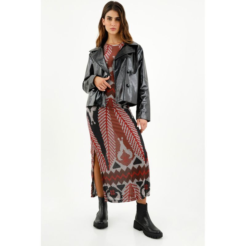 TENNIS - Chaqueta tipo blazer negra para mujer