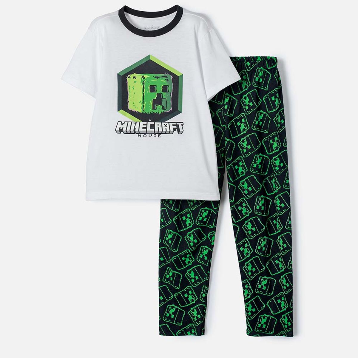 MINECRAFT - Pijama Minecraft pantalón largo niño