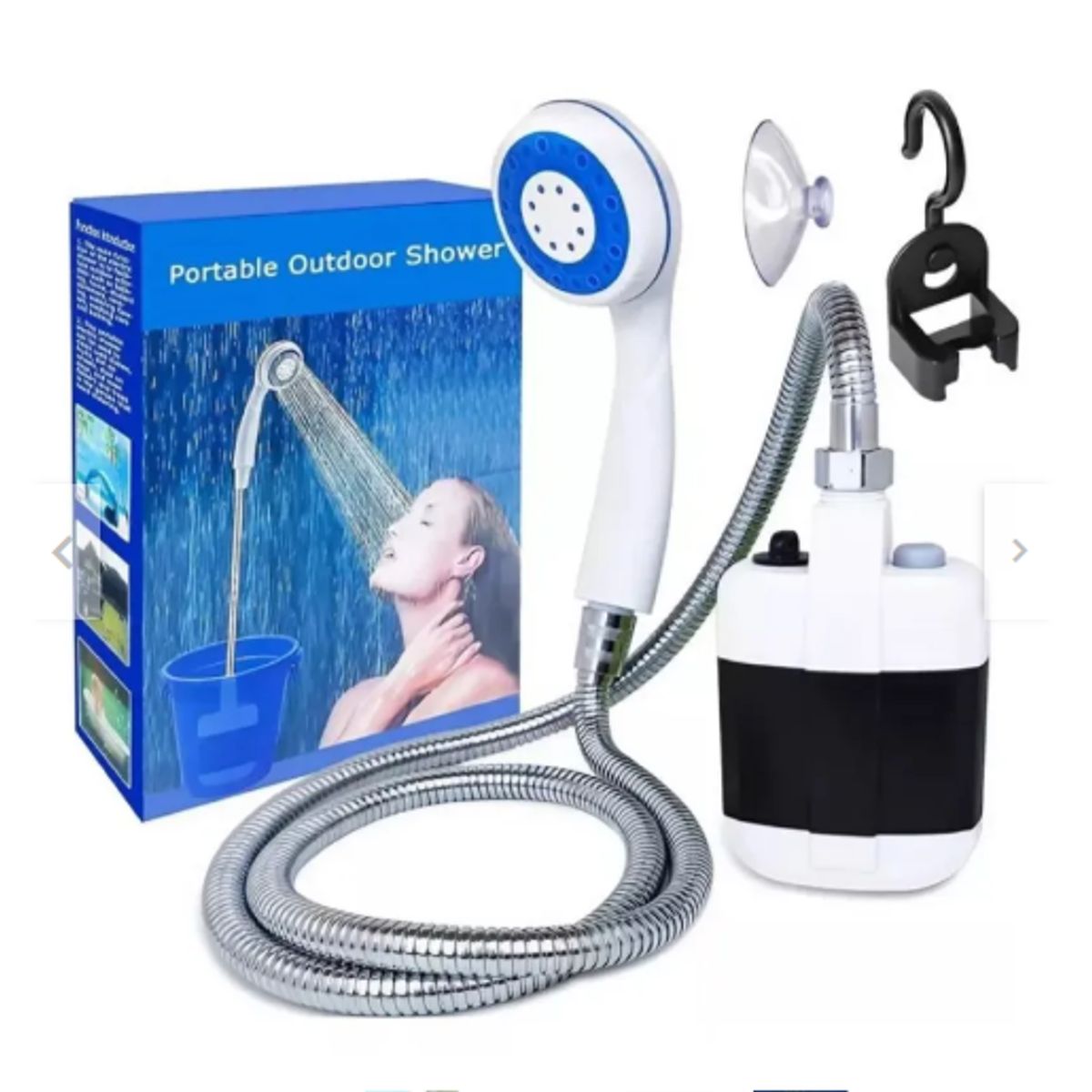 GENERICO - Ducha Portatil Para Exteriores E Interiores Recargable Baño