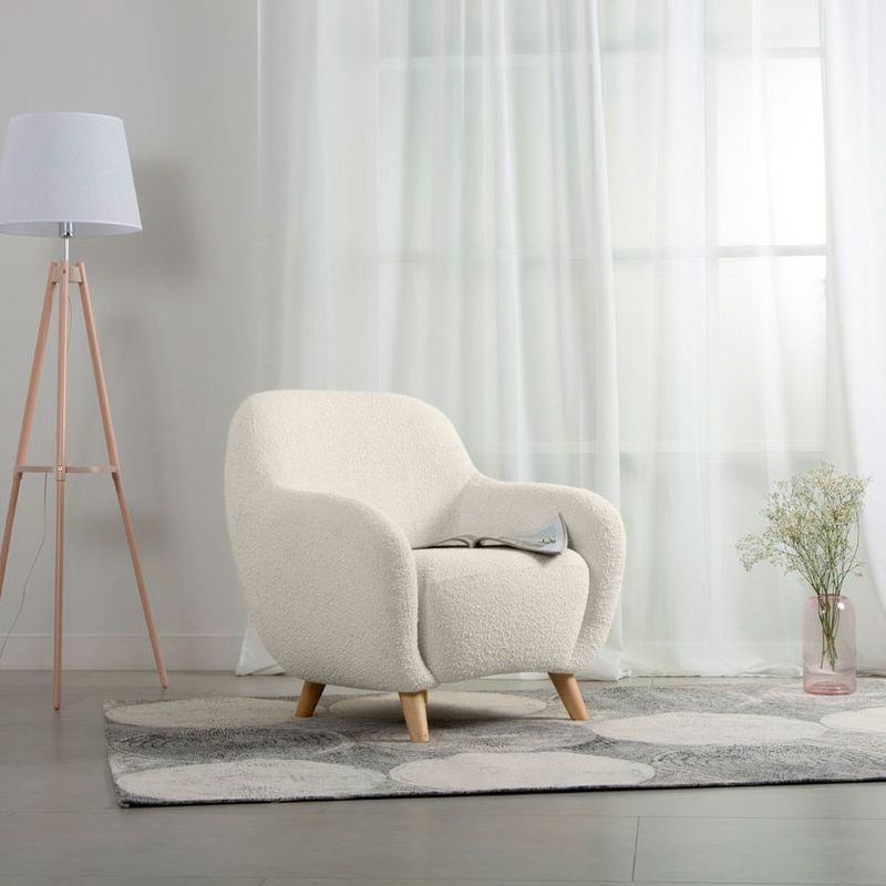GENERICO - Silla Moderna Noa Blanco tela Ovejera