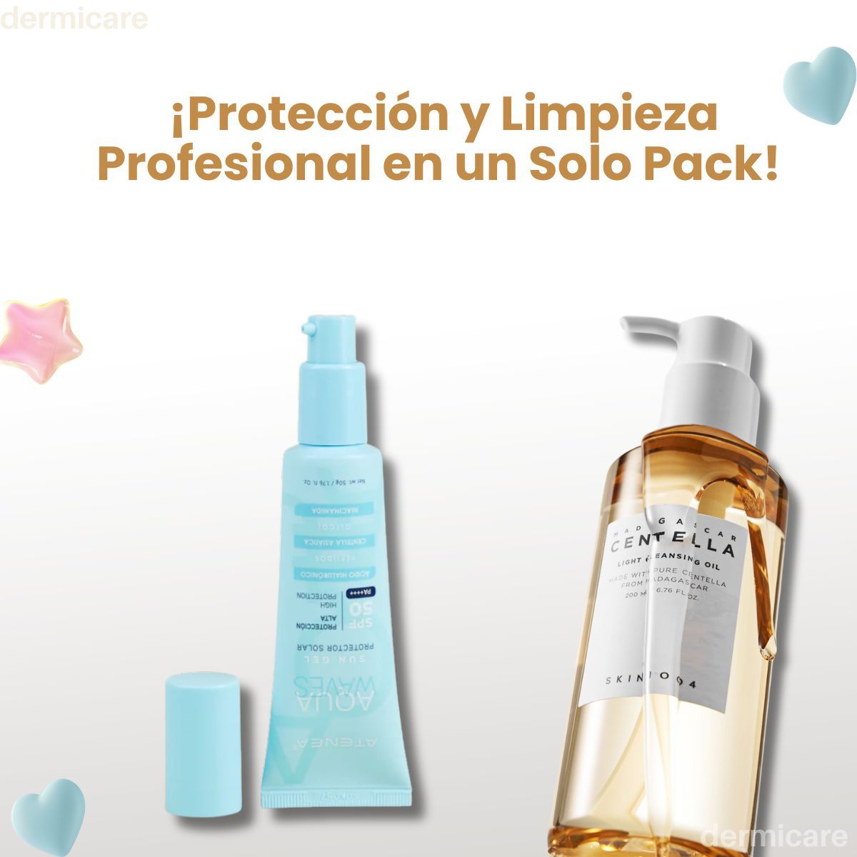 GENERICO - Protector Solar Atenea Limpiador Skin1004 Protege y Limpia