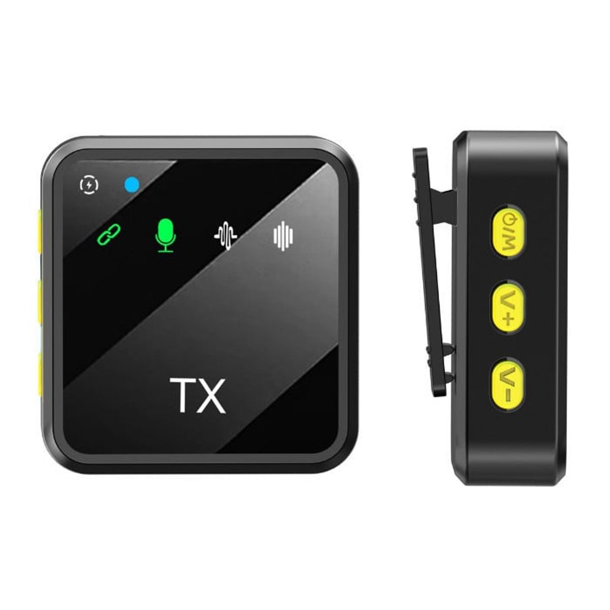 GENERICO - Micrófono Inalámbrico De Solapa Tx F9 Android iPhone Y Pc