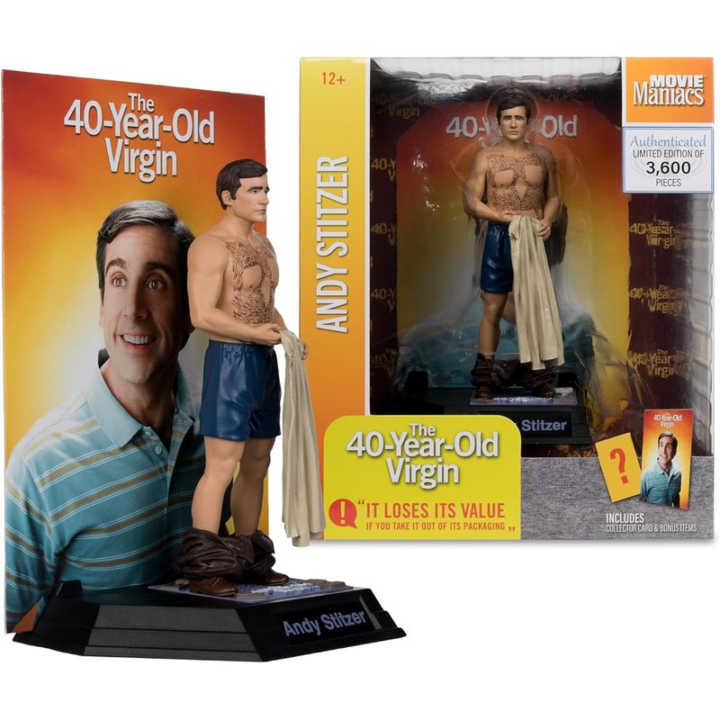 MC FARLANE - Andy Stitzer Figura Estatua 40 Year Old Virgin McFarlane Toy