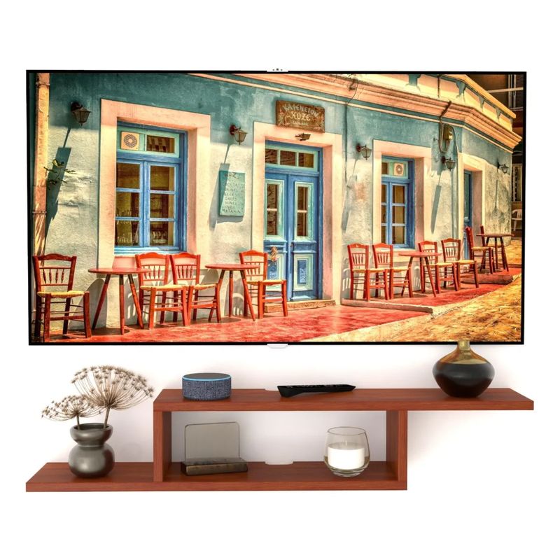 GENERICO - Super Promo  Repisa Flotante Tv  Decoración Sujetalibro