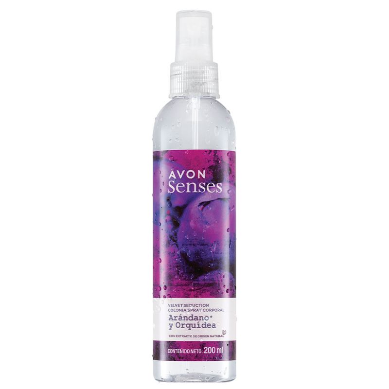 AVON - Avon Senses Spray Corporal Arándano y Orquídea - 200 ml