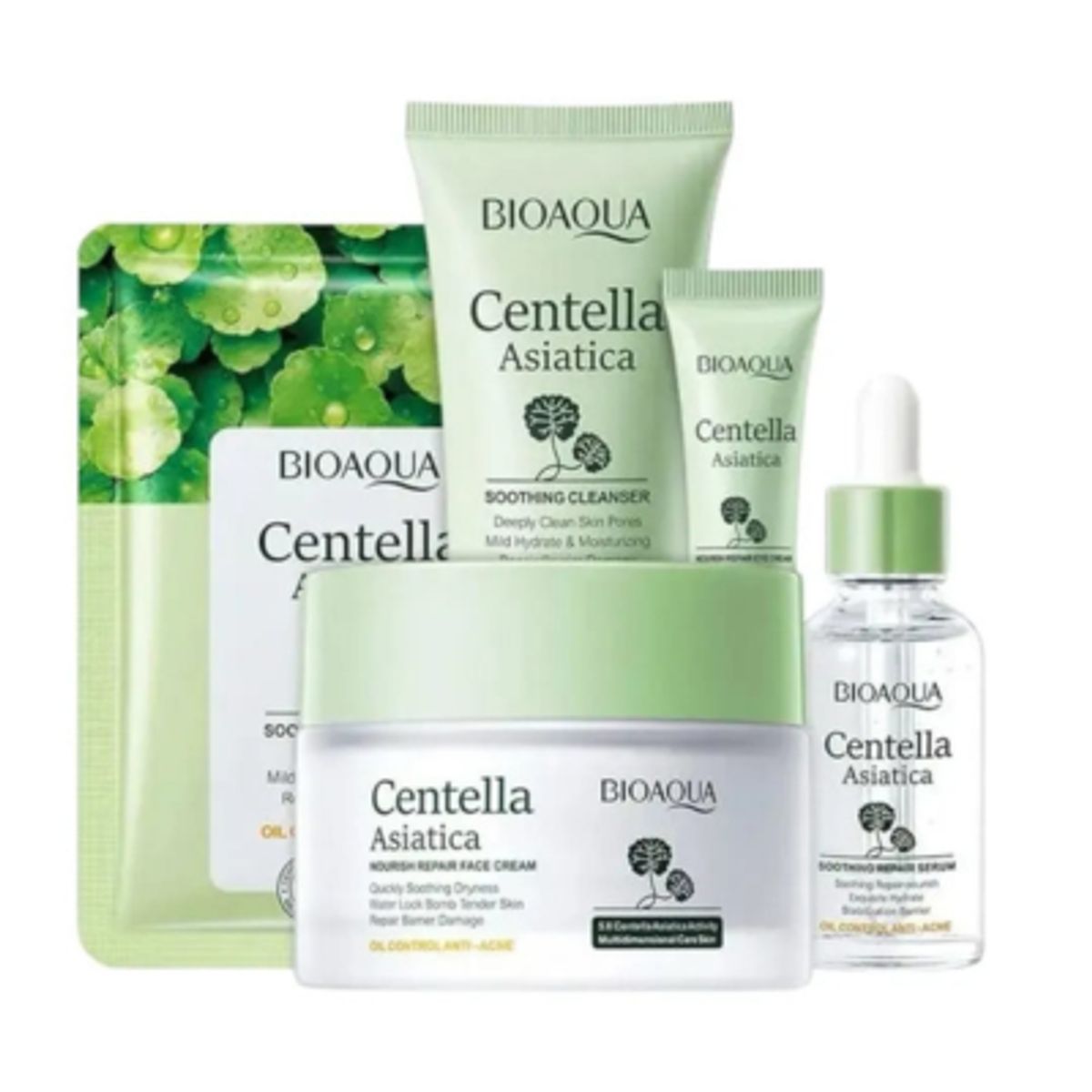 BIOAQUA - Kit Centella Asiática Bioaqua x 6