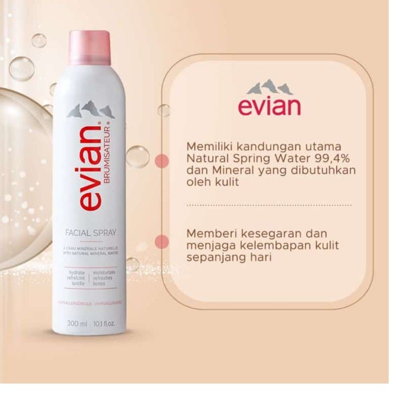 GENERICO - Evian Brumisateur Facial Spray 300mL