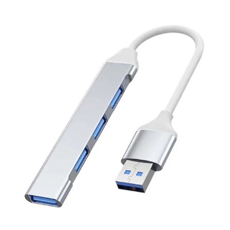 GENERICO - Multipuerto USB 4 EN 1 HUB USB 3.0