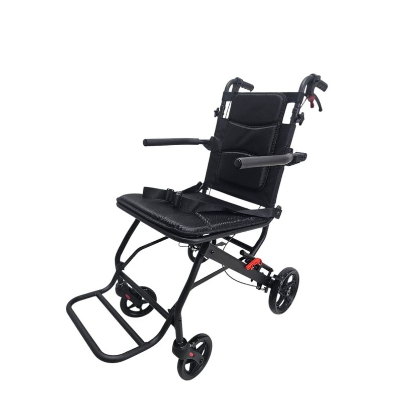 GENERICO - SILLA DE TRANSPORTE ULTRA PLEGABLE LOWE CAP 100 Kg