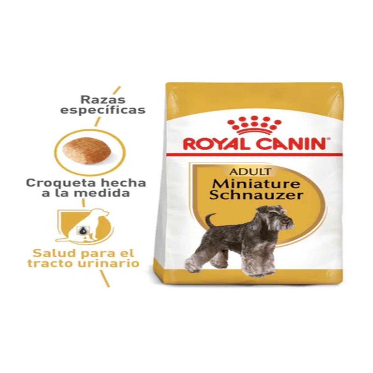 ROYAL CANIN - Royal Canin Mini Schnauzer Adulto 4.5 kg