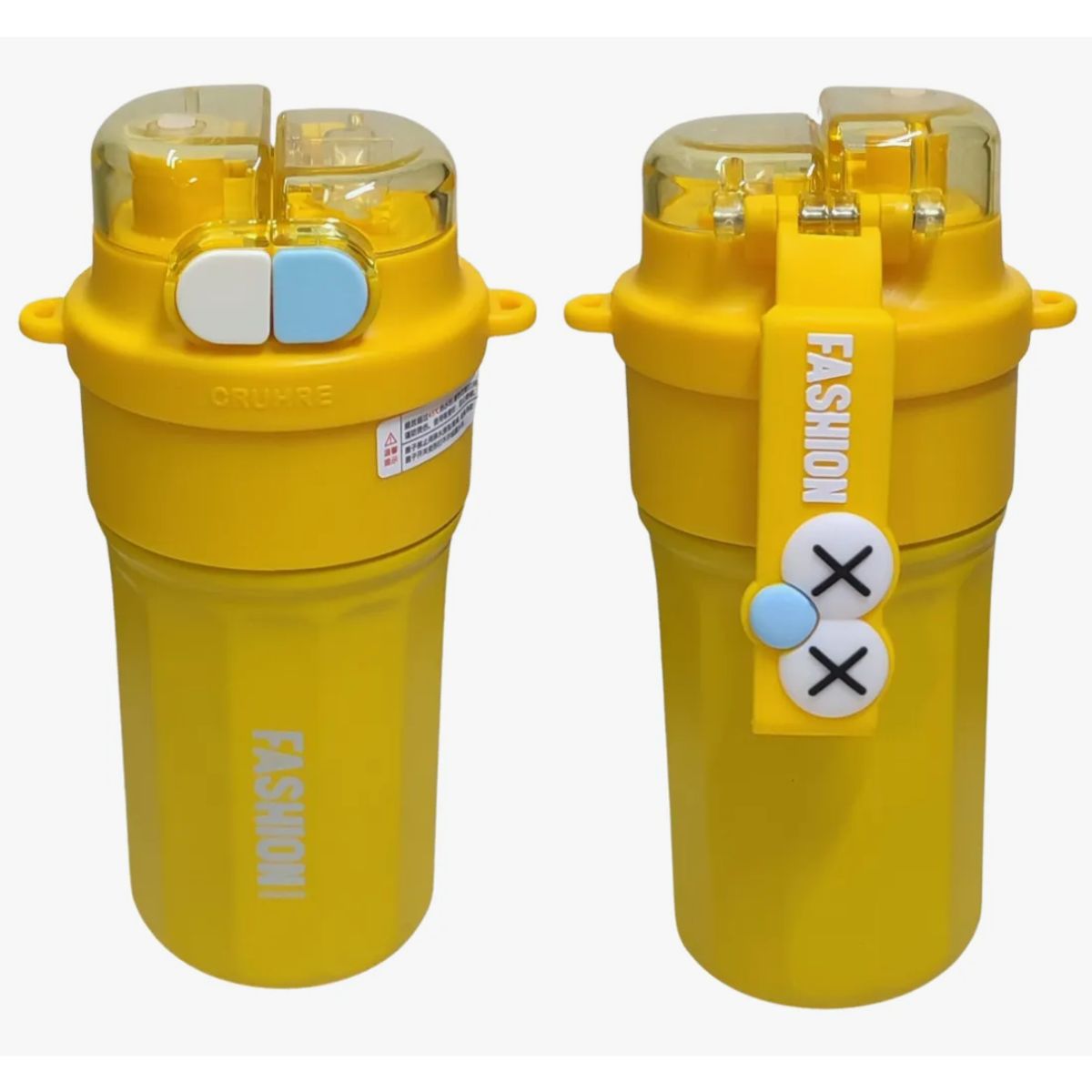 GENERICO - Termo En Acero Inoxidable 500ml Nuevo Amarillo