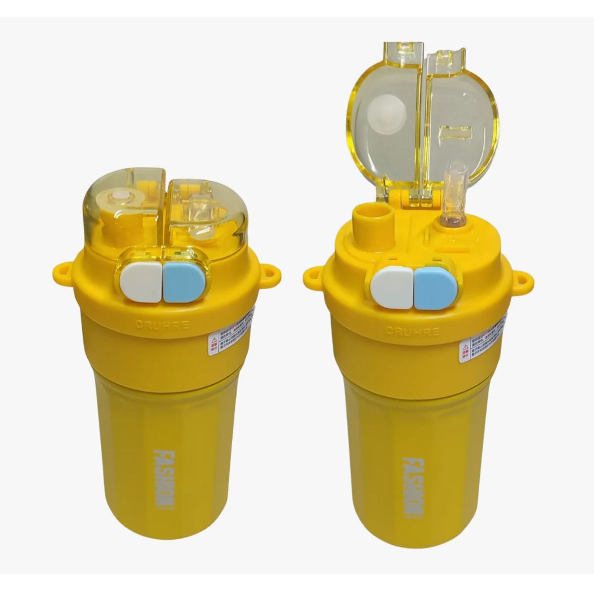 GENERICO - Termo En Acero Inoxidable 500ml Nuevo Amarillo