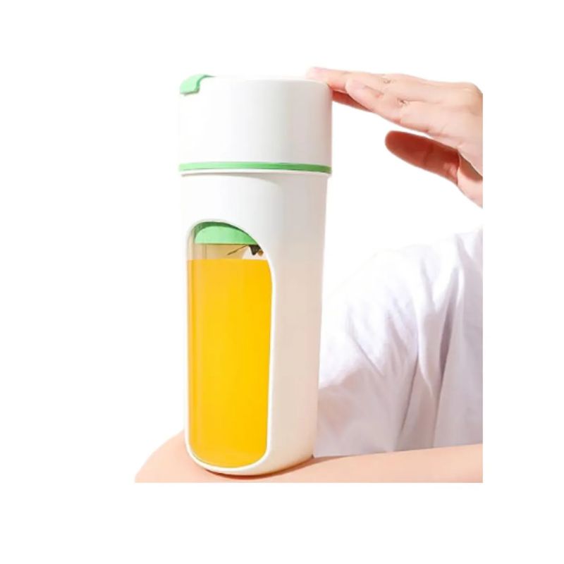 GENERICO - Mini Licuadora Portátil Recargable Usb Batidos Y Jugos Rosa