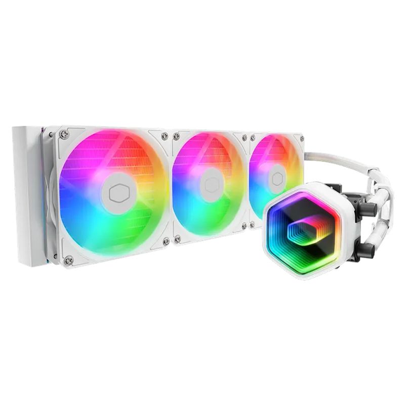 COOLER MASTER - Refrigeración Liquida Cooler Master Masterliquid 360 Core II RGB (Blanco)