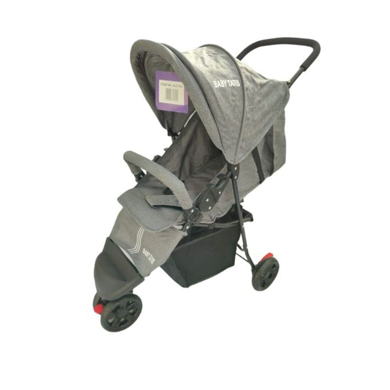 GENERICO - Coche Paseador Tres Ruedas Para Bebe Facil Plegado Liviano