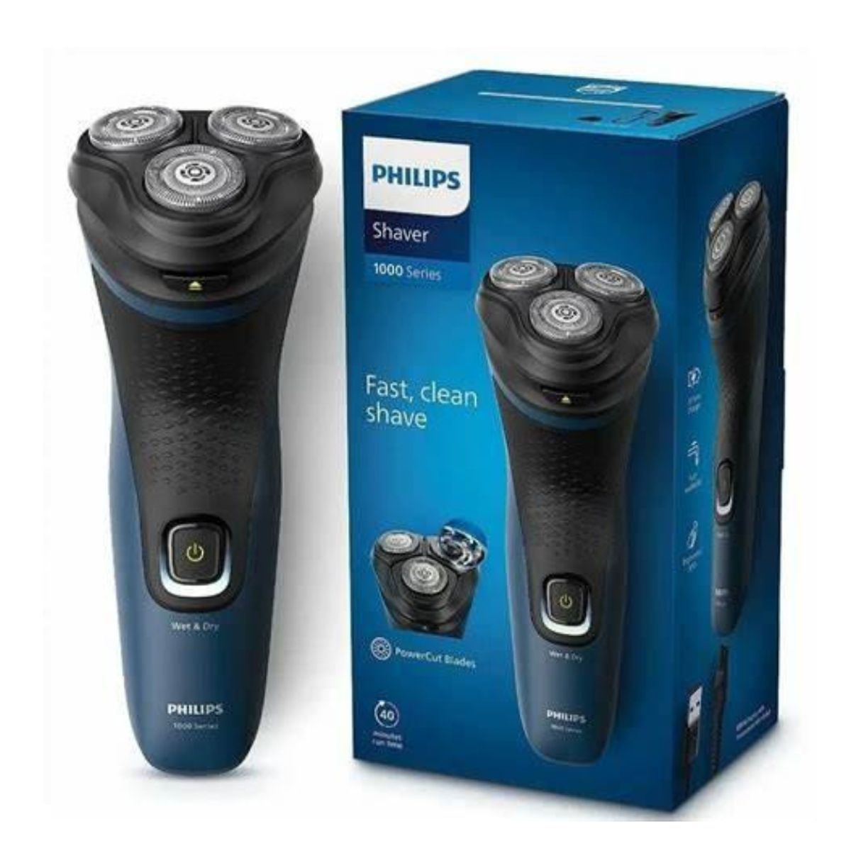 Philips - AFEITADORA SECO Y HUMEDO PHILIPS 1151
