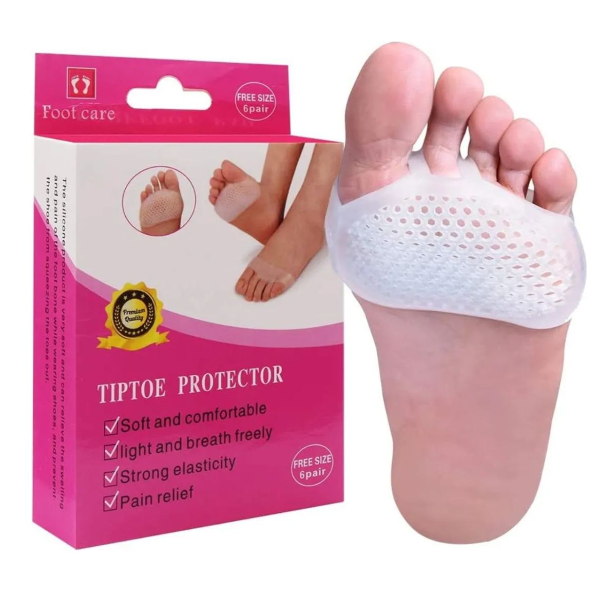 GENERICO - Plantilla Puntera Ortopedica Zapato Tacones Mujer Yanuo X11