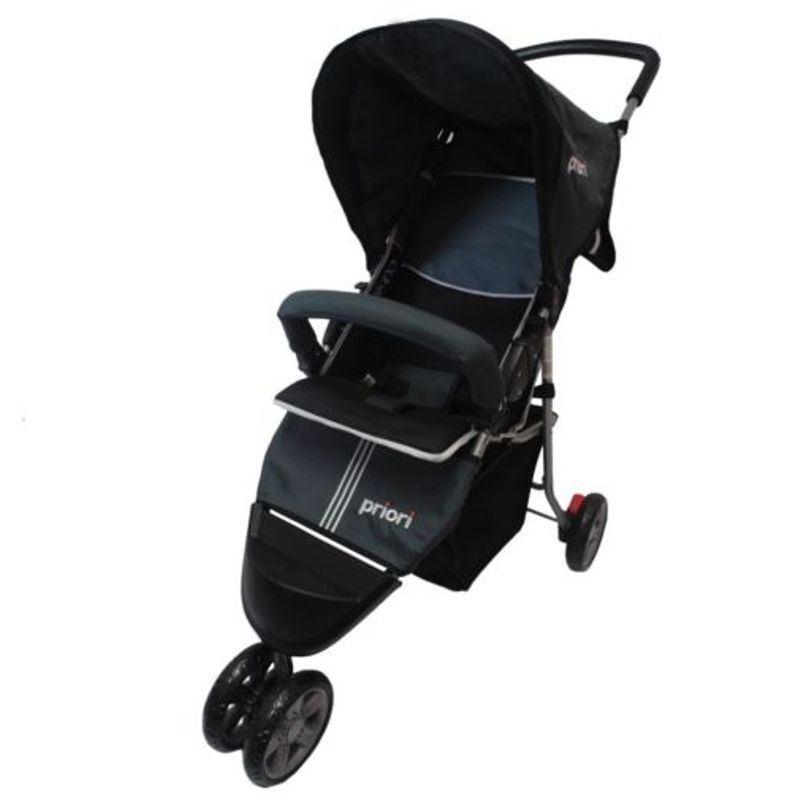 GENERICO - Coche Paseador 3 Ruedas Bebe facil Plegado + Forro De Lluvia