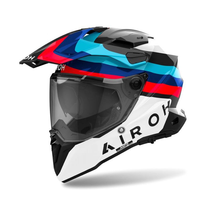 AIROH - AIROH COMMANDER 2 BLANCO BRILLO TALLA M