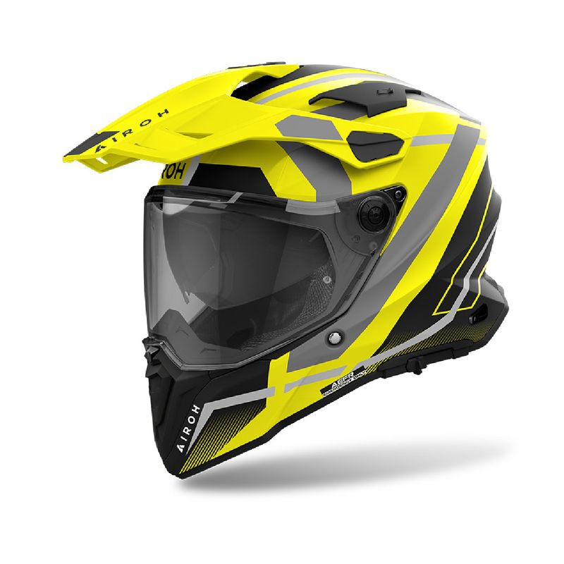AIROH - AIROH COMMANDER 2 MAVICK AMARILLO MATE TALLA L