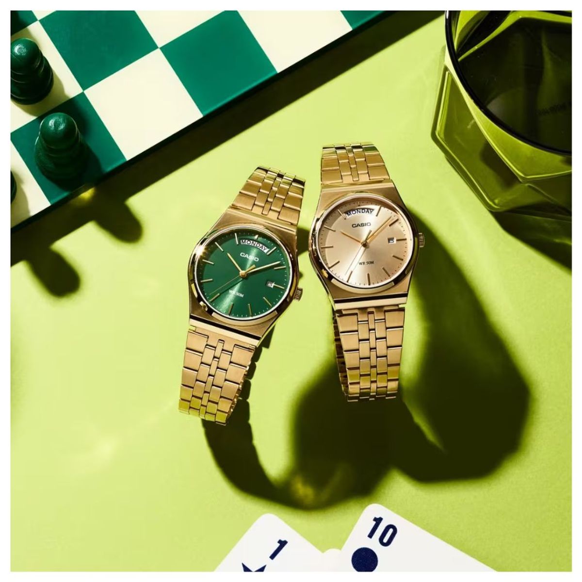 CASIO - Reloj Casio Modelo MTP-B146G-3A Diseño Elegante