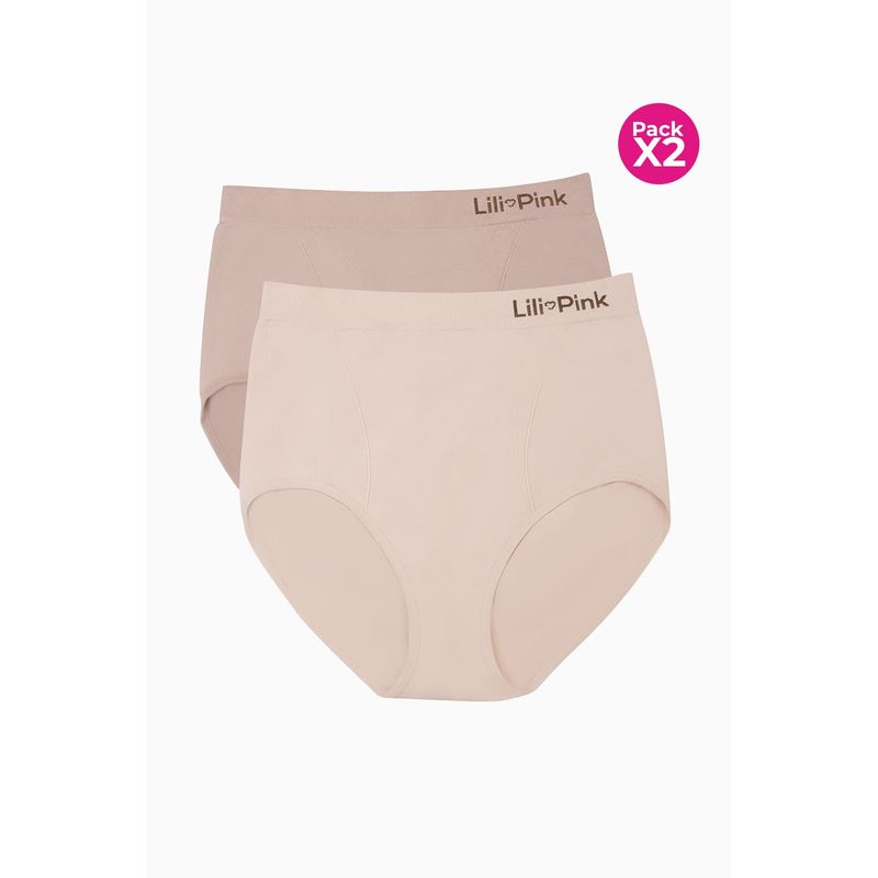 LILI PINK - Panty control paquete x2 tecnologia seamless