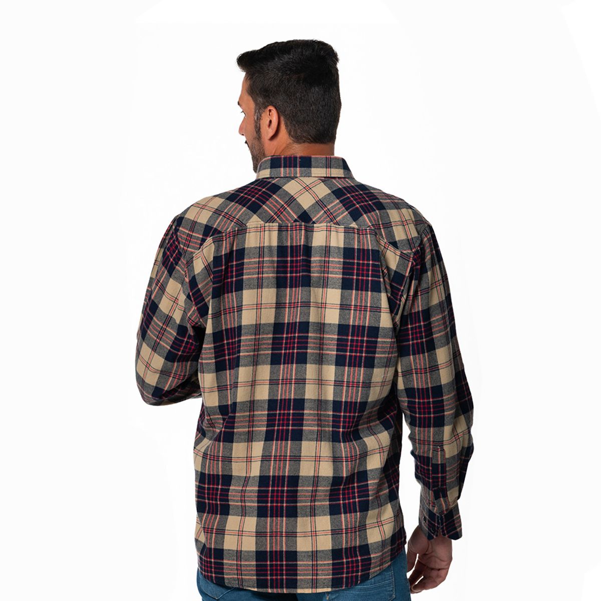 LEC LEE - Camisa Le?adora Hombre Lec Lee Kaki