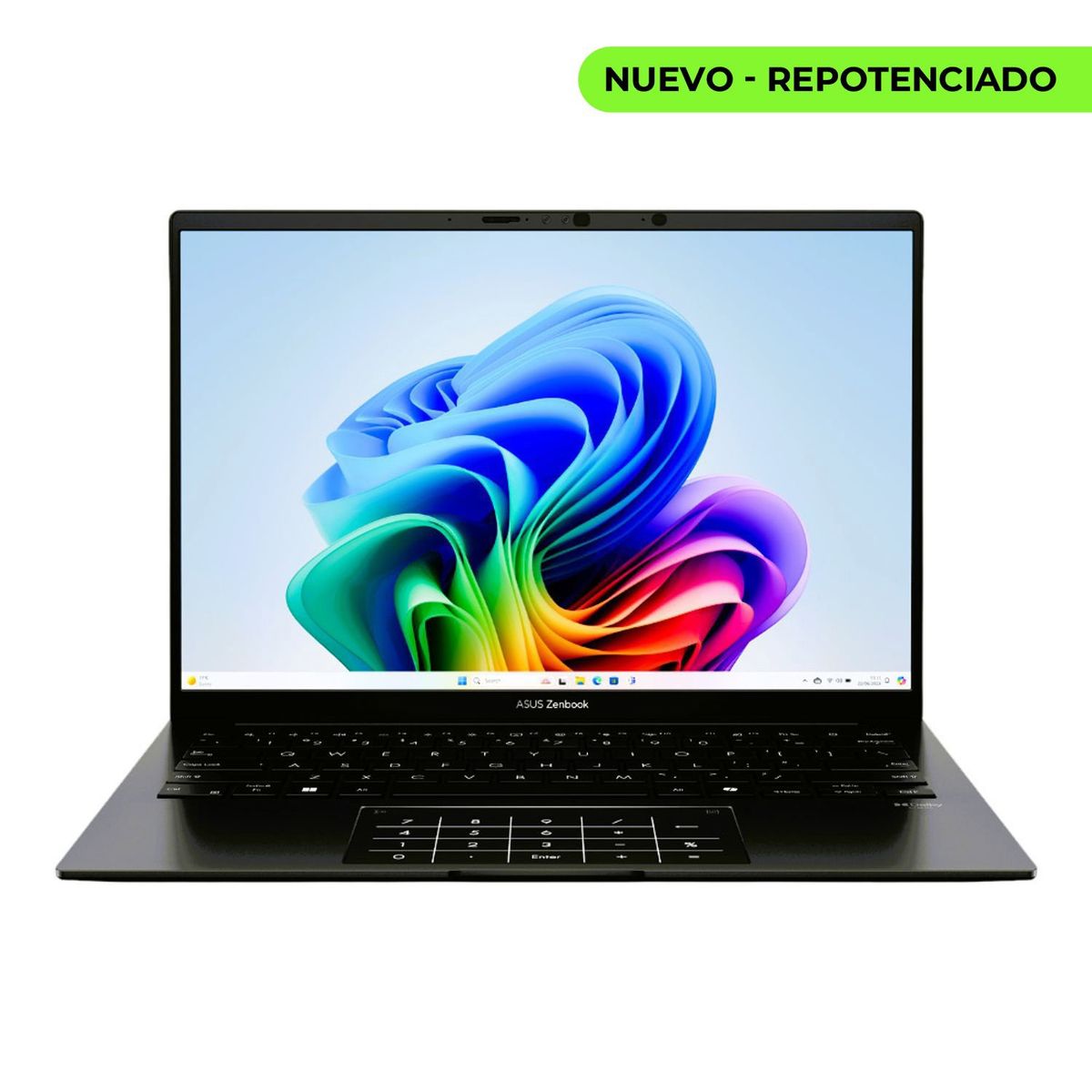 ASUS - Portátil ASUS ZENBOOK UM3406HA-QD124 RYZEN7-8840HS DDR5 16GB SSD 1TB 14” OLED