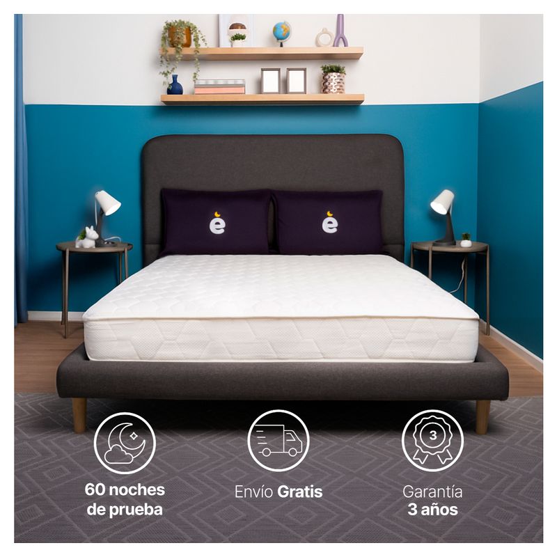 ESSENZA - Colchon Doble 1.4 m Majestic - Good Essenza Colchones