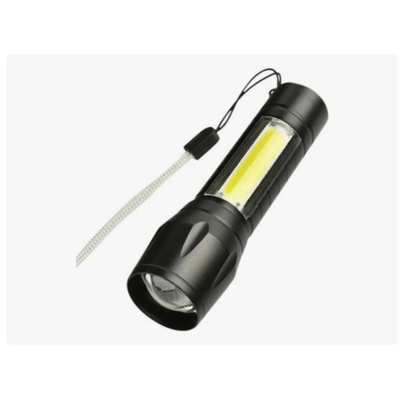 GENERICO - Mini Linterna Recargable Led Táctica Nueva