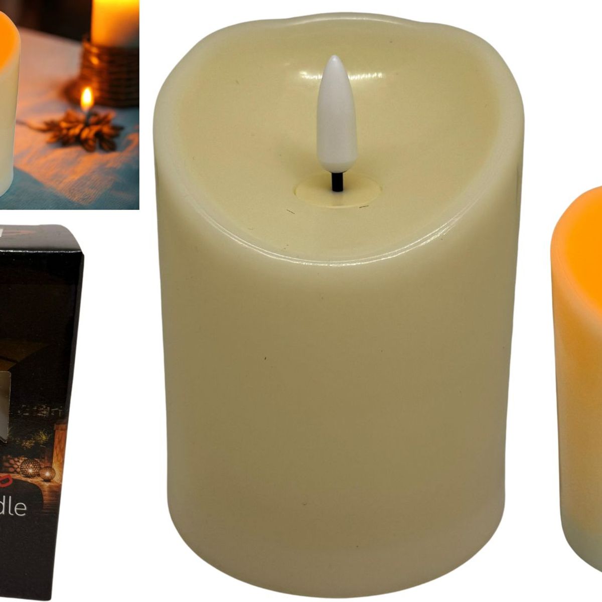 MAZUGI - Candelabros Electrónicos Veladora Veladoras Eléctricas X1und