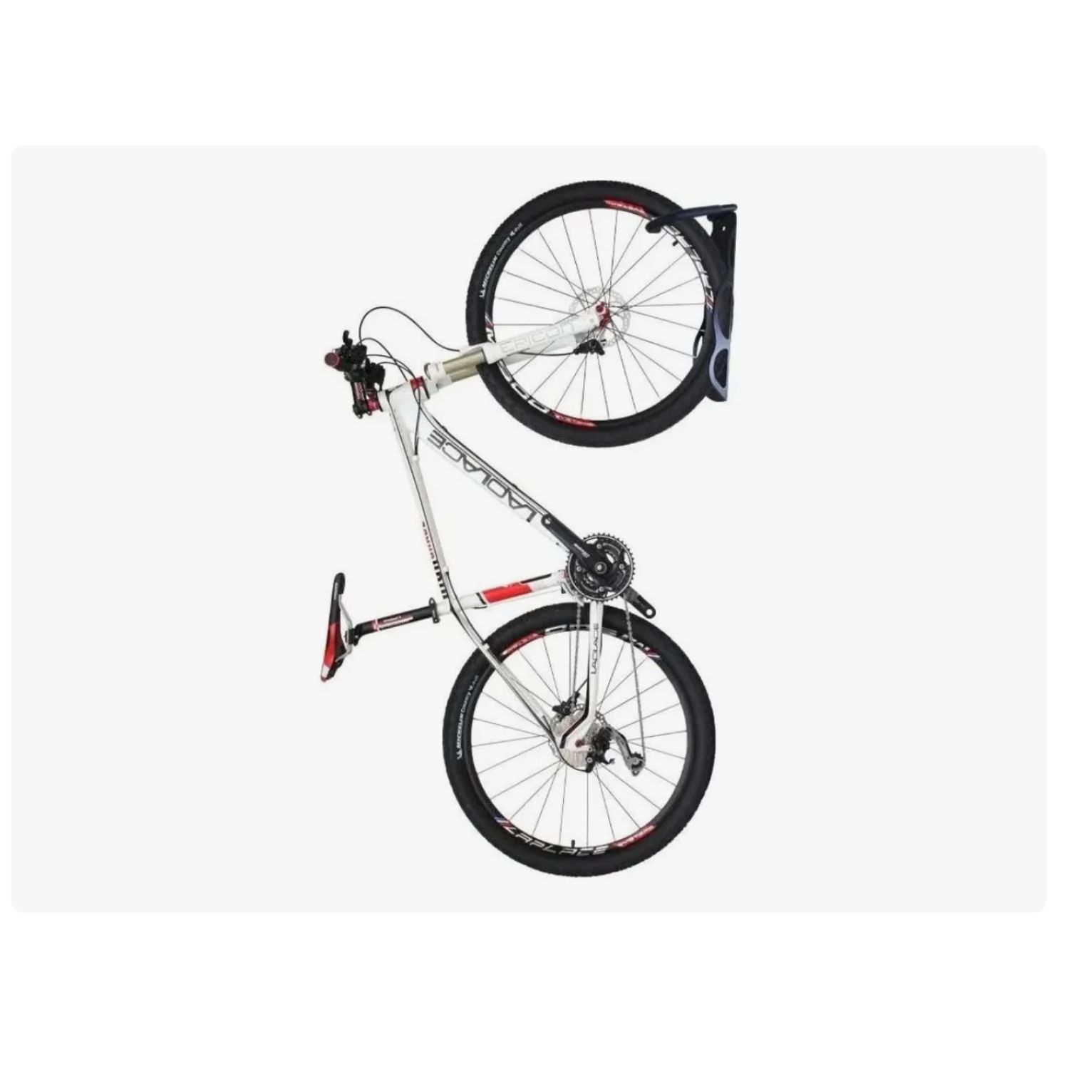 Soporte Gancho Pared Bicicleta 30kg Tornilloschazos GENERICO