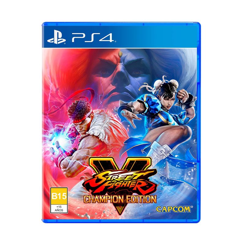 CAPCOM - Juego Street Fighter V Champion Edition PS4 Fisico