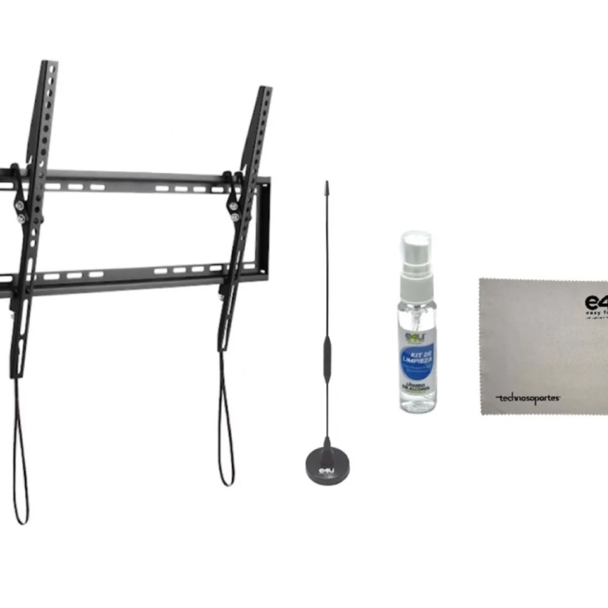 GENERICO - Base Escualizable Para Tv De 37 A 75 Antena Tdt Kit De Limpieza