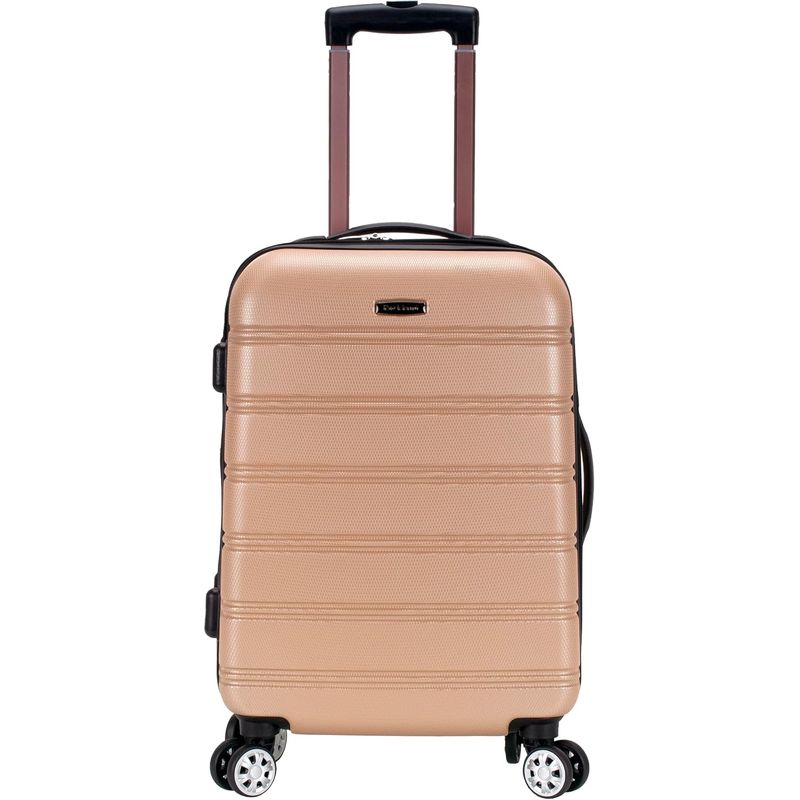 ROCKLAND - Maleta de mano expandible con ruedas Rockland Melbourne 20