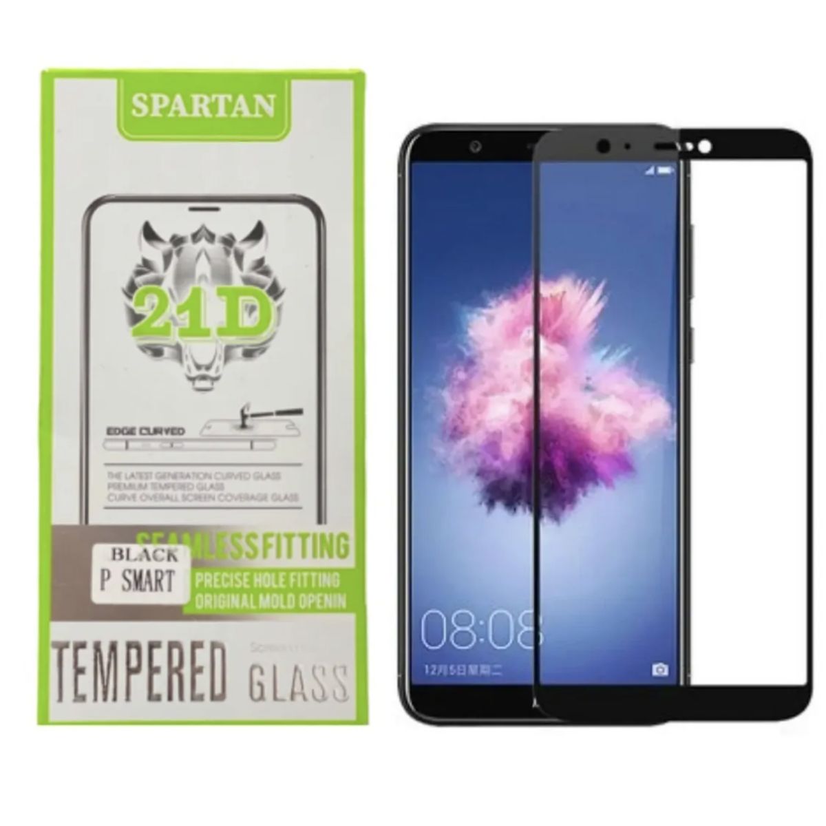 GENERICO - Vidrio Templado Para Celular Huawei P-smart Black