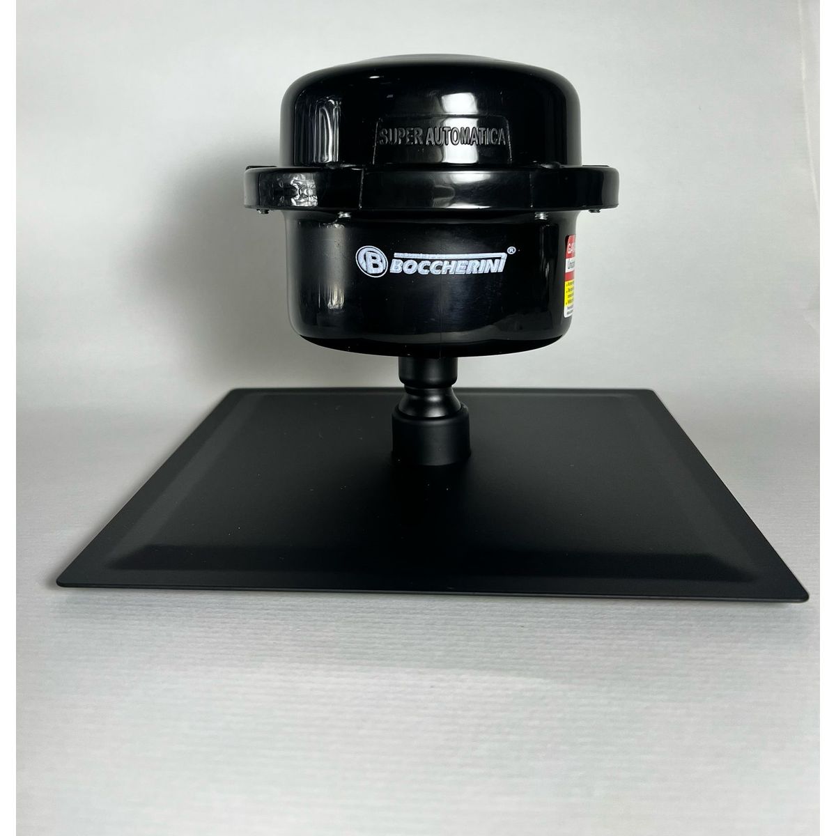 BOCCHERINI - Ducha Automatica Negra Con Regadera de 20cm