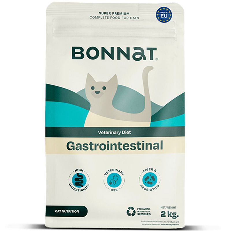 CATLIKE - Alimento Bonnat Veterinary Diet Feline Hepatic Suport 2000g