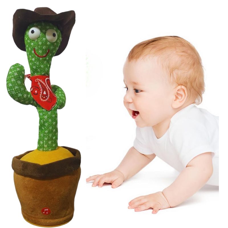 GENERICO - Cactus bailarin juguete musical interactivo