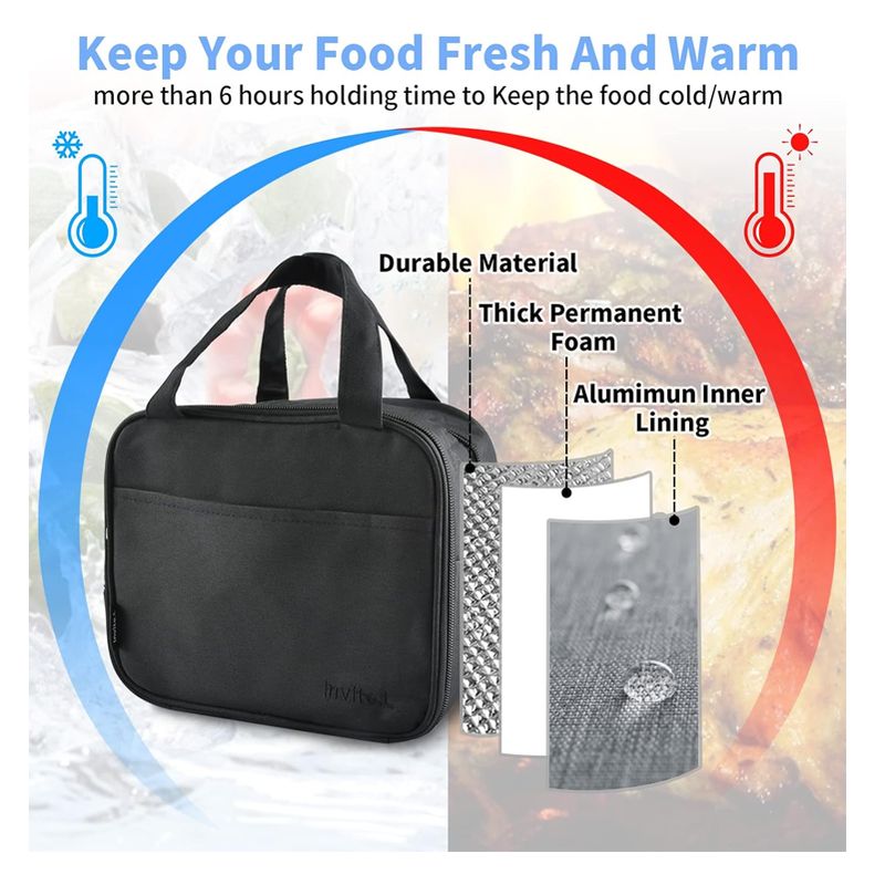 DISTRIBUCIONES GUZ SAS - Bolsa Térmica de Comidas y Bebidas Super Ligera